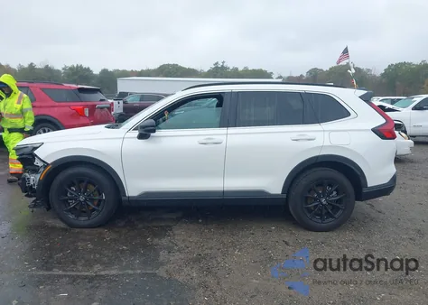 2025 Honda Cr-V Hybrid Sport z USA, uszkodzony, nr VIN 7FARS6H54SE065415